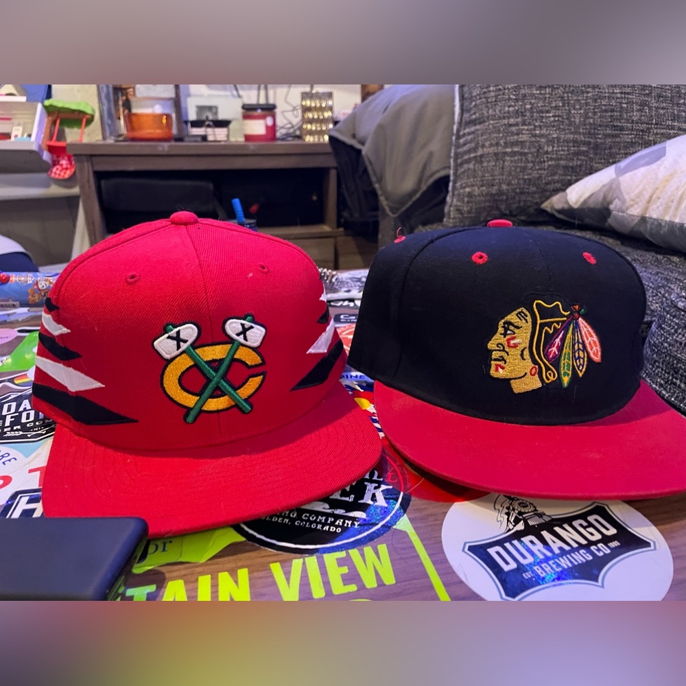 Blackhawks hats